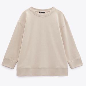 Zara cotton sweatshirt